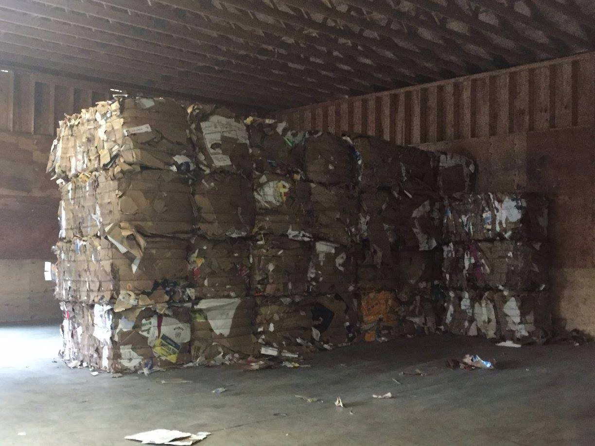 buy and sell used cardboard bale